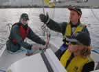 Photo 4 : On board with the Australian team during training 